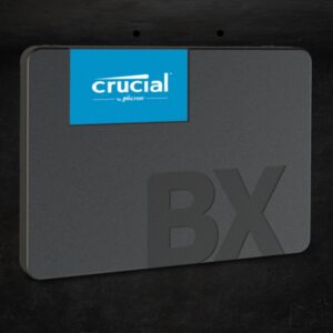 Crucial BX500 480GB SATA SSD 2.5 pulgadas, 540MB/s